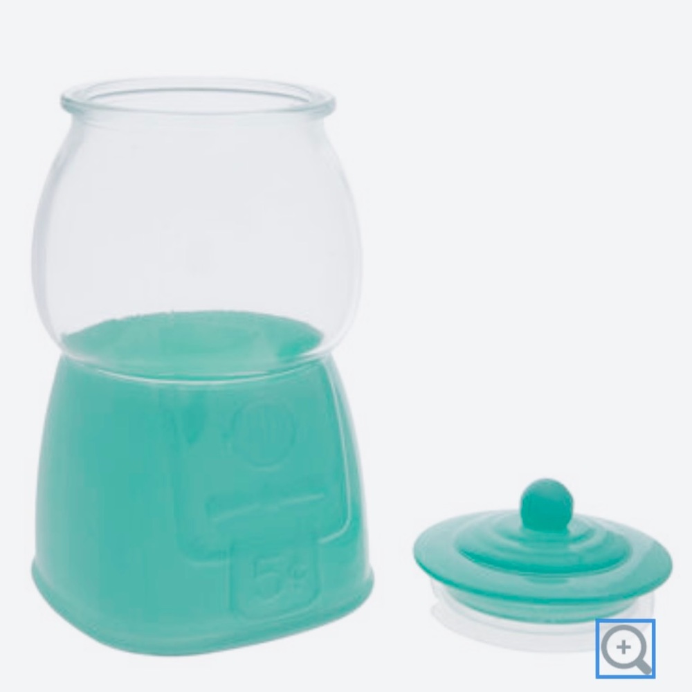 Gumball Machine Cookie Jar Teal